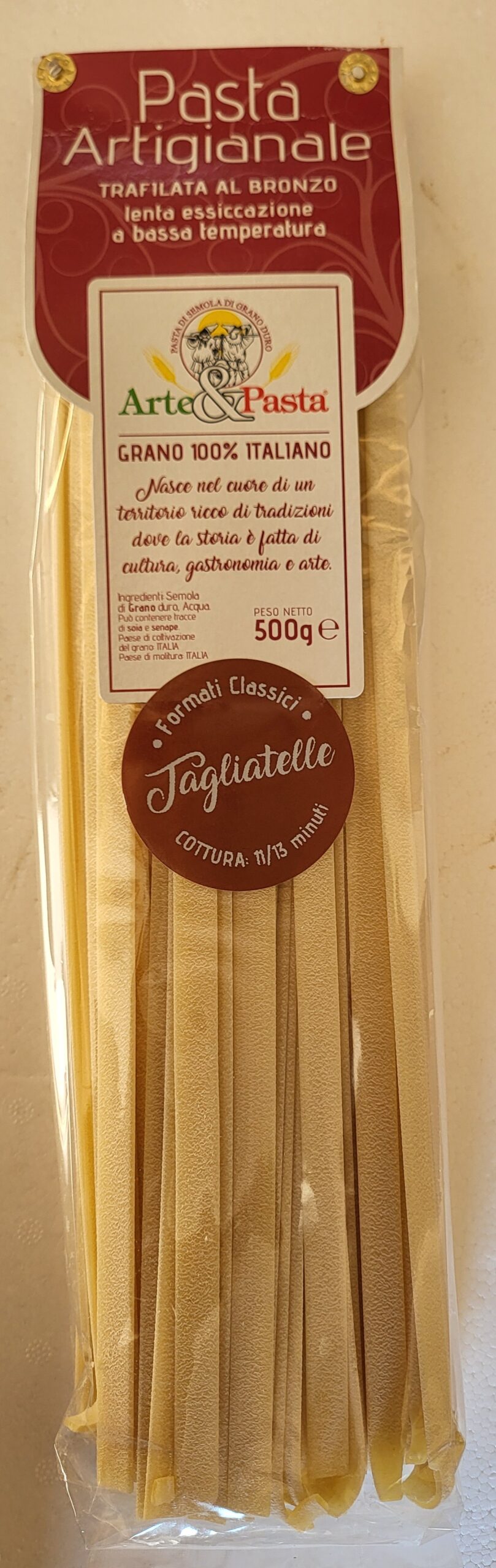 Pasta spéciales