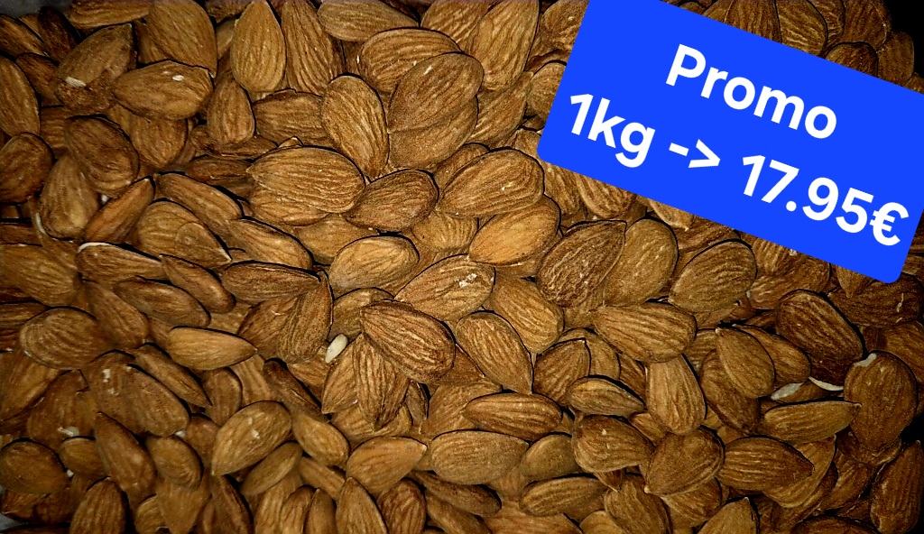 Amandes nature de Sicile 🇮🇹 1kg