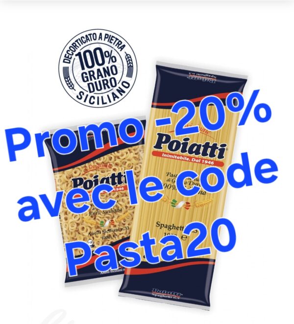 PROMO PÂTES et RISOTTOS -20%