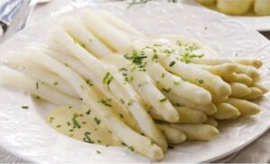 Asperges Rhubarbe Gingembre